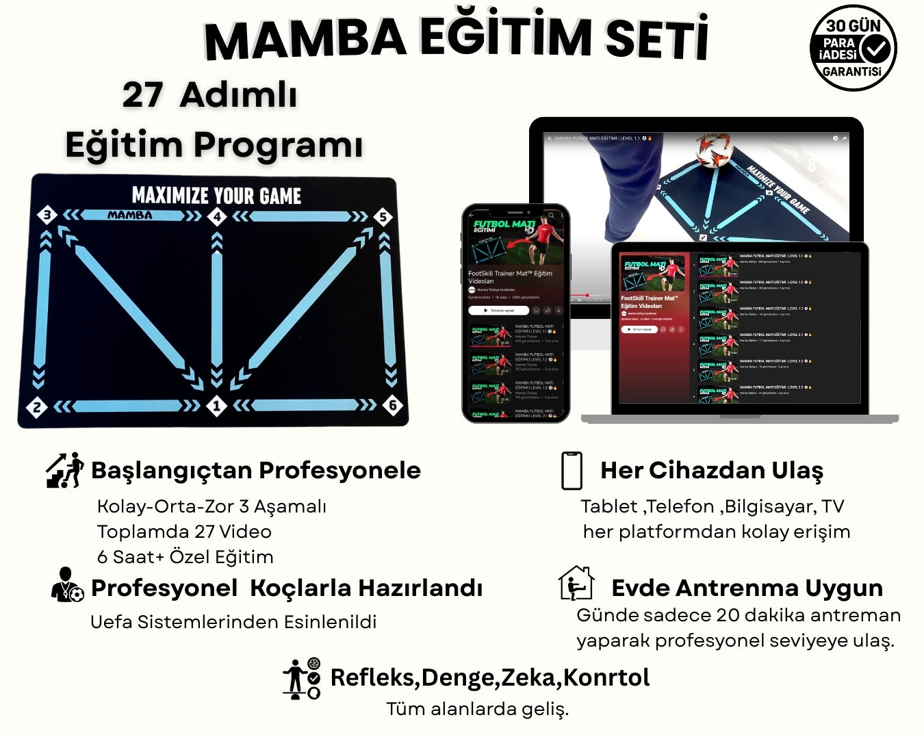Mamba Tr Futbol Eğitim Seti™